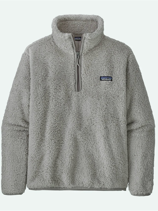 Patagonia Other - Patagonia Women’s Light Gray Plush Half-Zip Fleece Pullover, XL